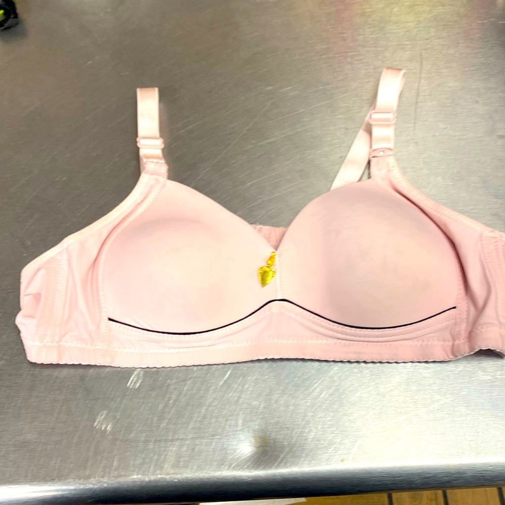 36 D soft pink bra